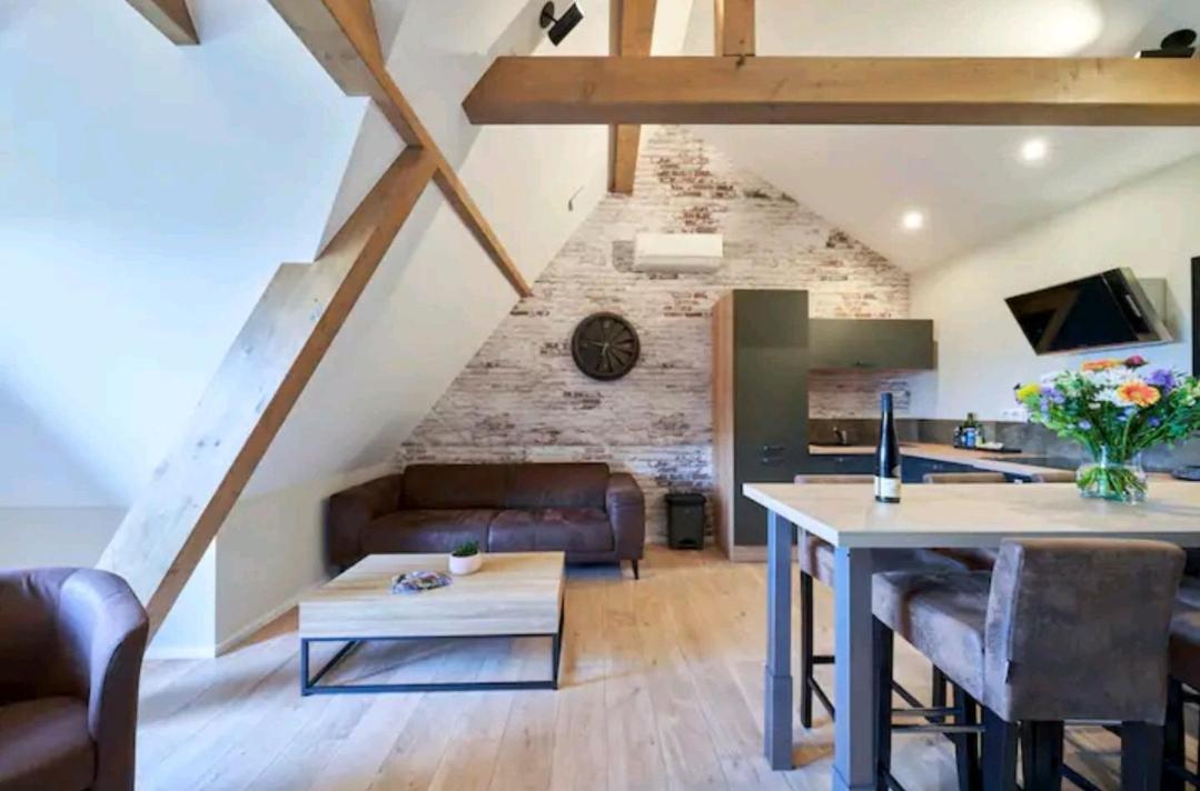 Ferienwohnung Loft Neuf Avec Bain Jacuzzi Et Terrasse Colmar Exterior foto